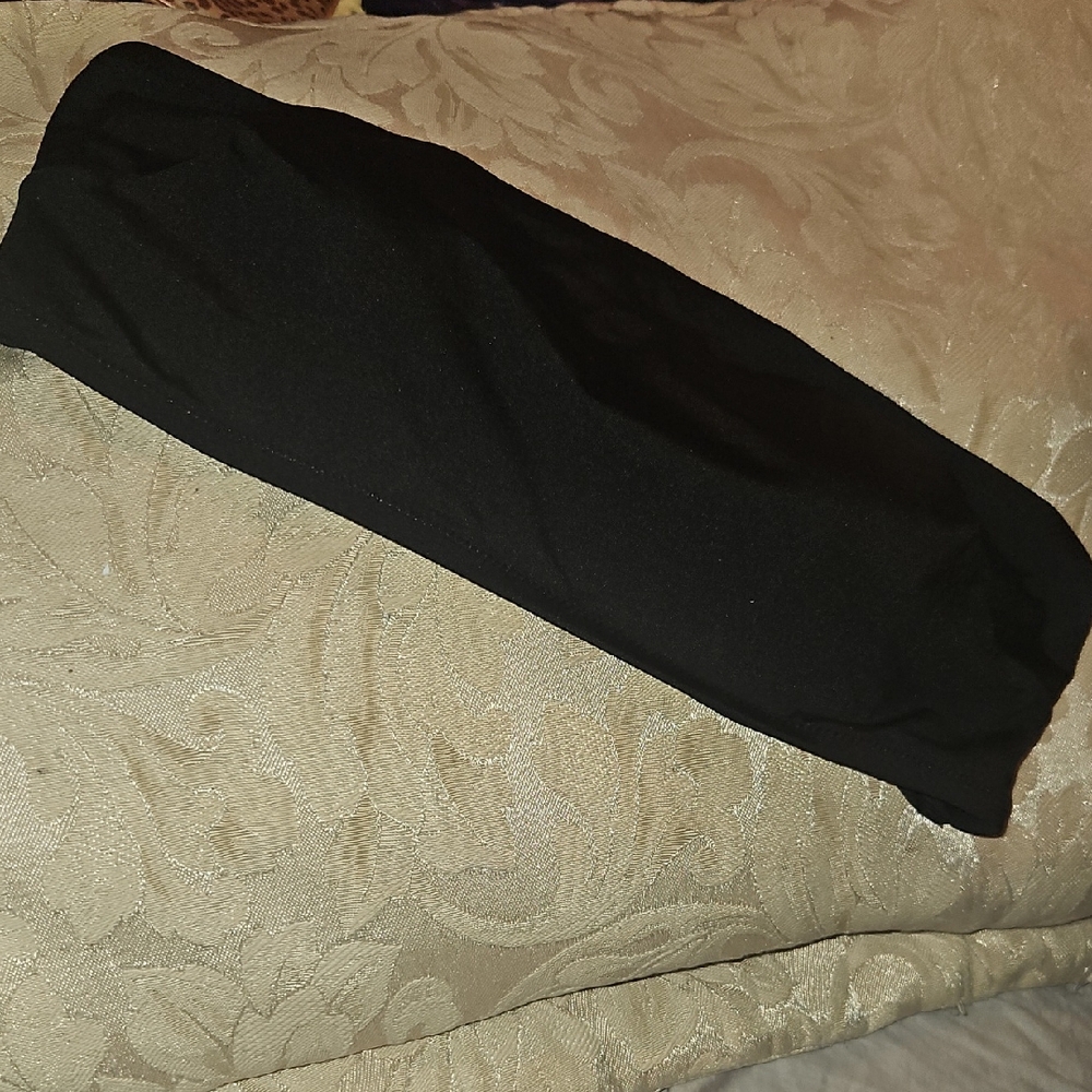 Black Bandeau Swimtop